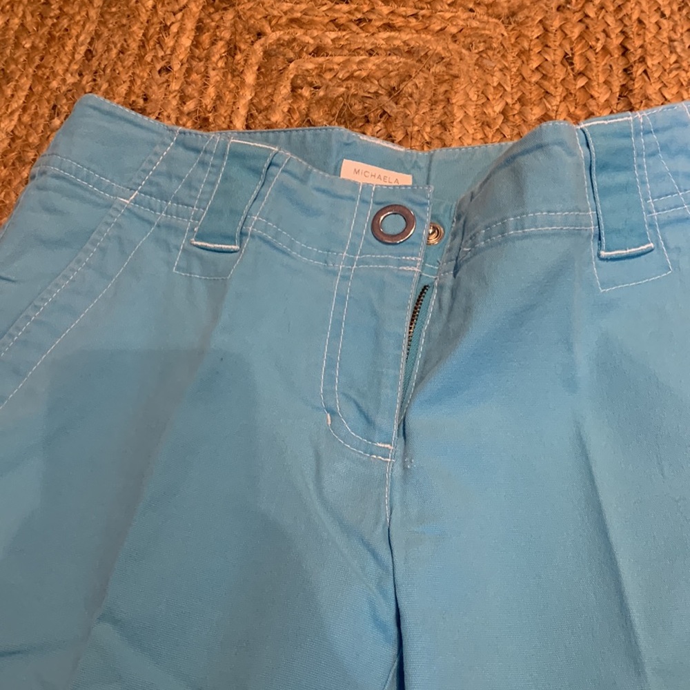 blue capris - Picture 2 of 4